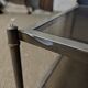 Neoclassical style brass coffee table