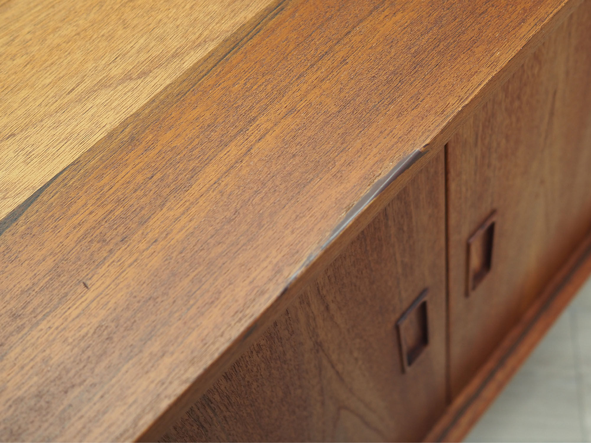 Teak sideboard, Danish design, 1970s, designer: Erik Jensen, production: Westergaards Møbelfabrik