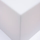 Plexi cubic lamp, Harco Loor, 80s, Netherlands