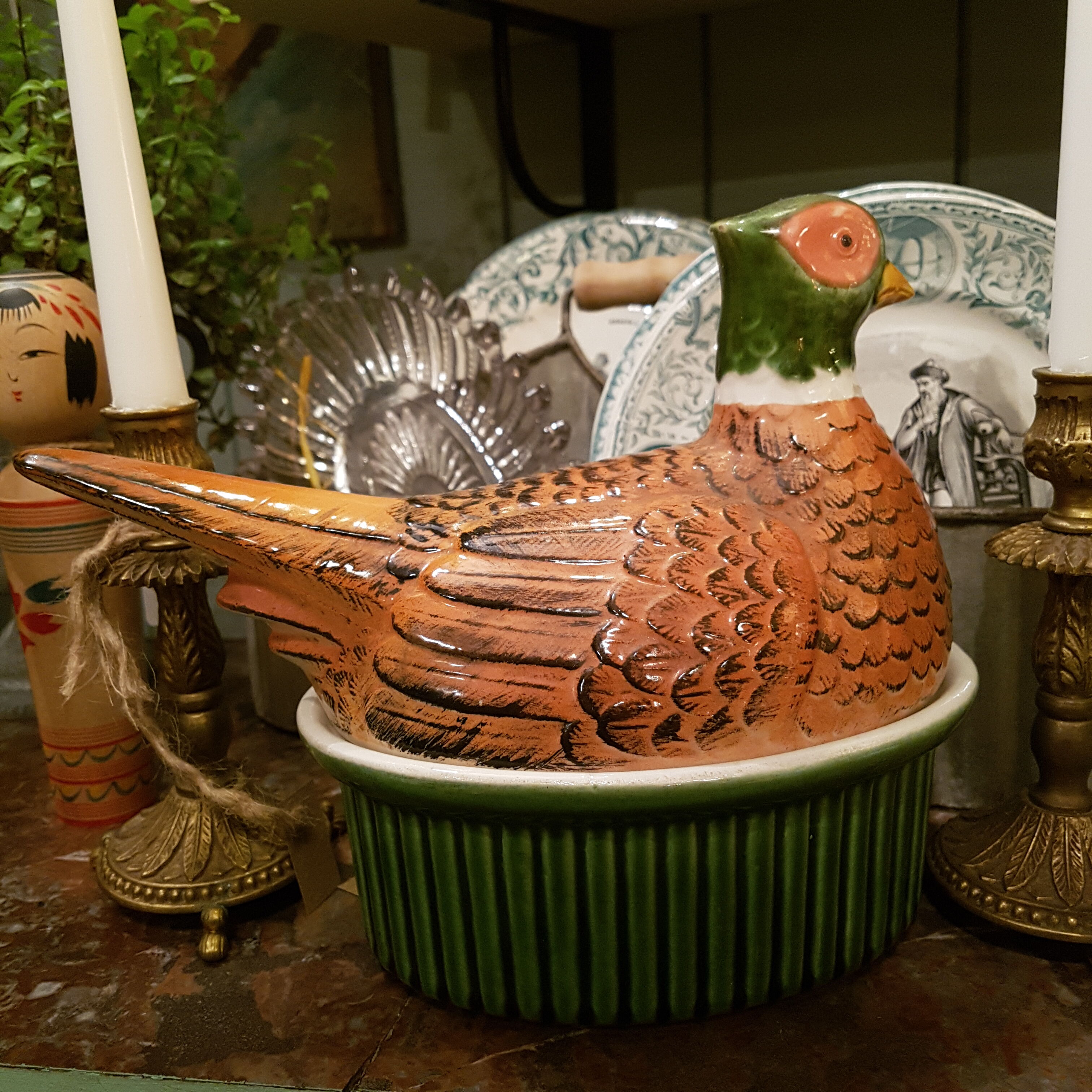 Terrine faison terracotta