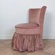 Fauteuil crapaud en velours