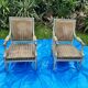 Pair of Faiteuil Louis XVI style