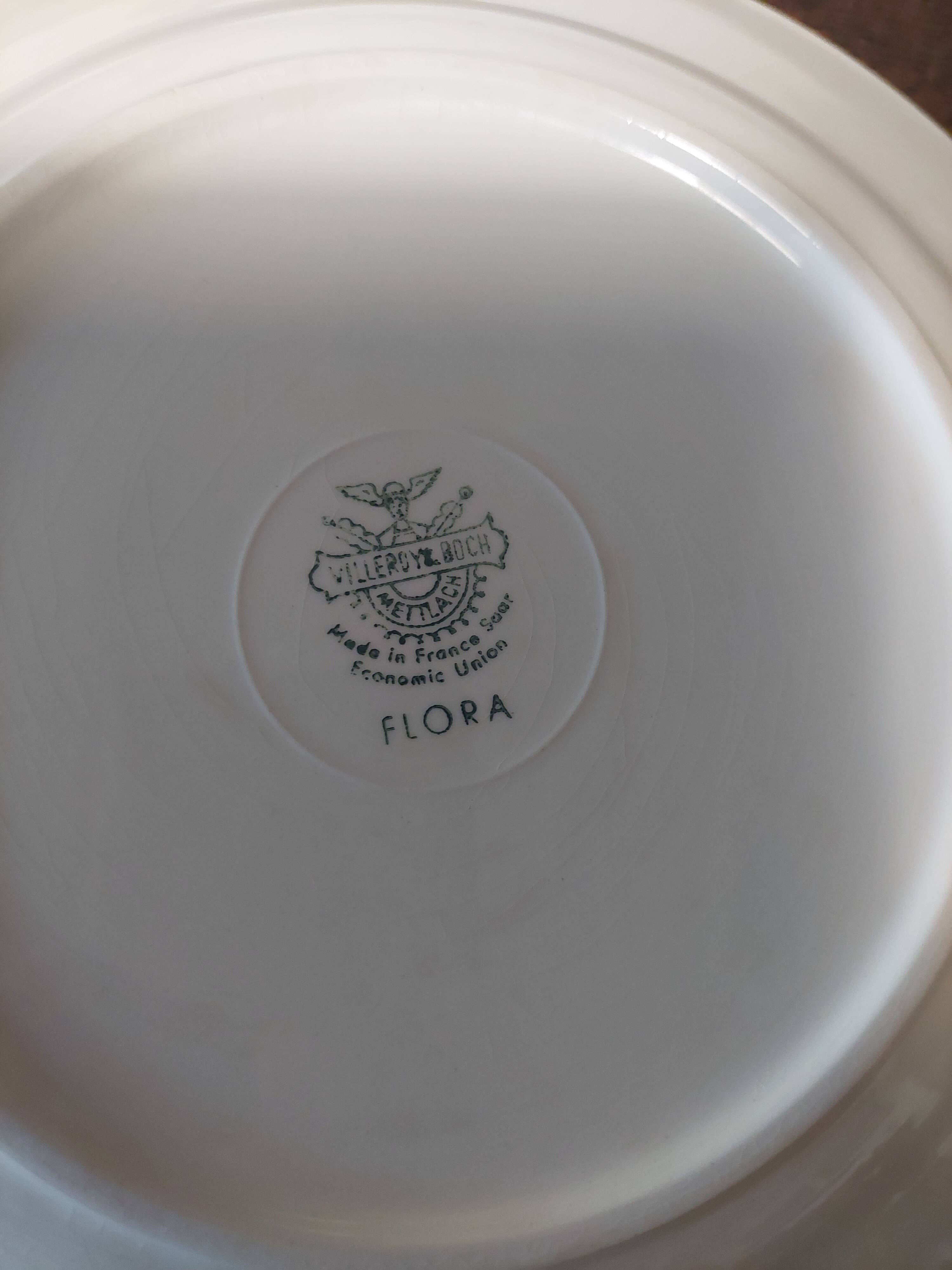 Villeroy & Boch Flora dinner plates, set of six