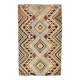 Yellow & Brown Turkish Kilim Rug, 172x284Cm