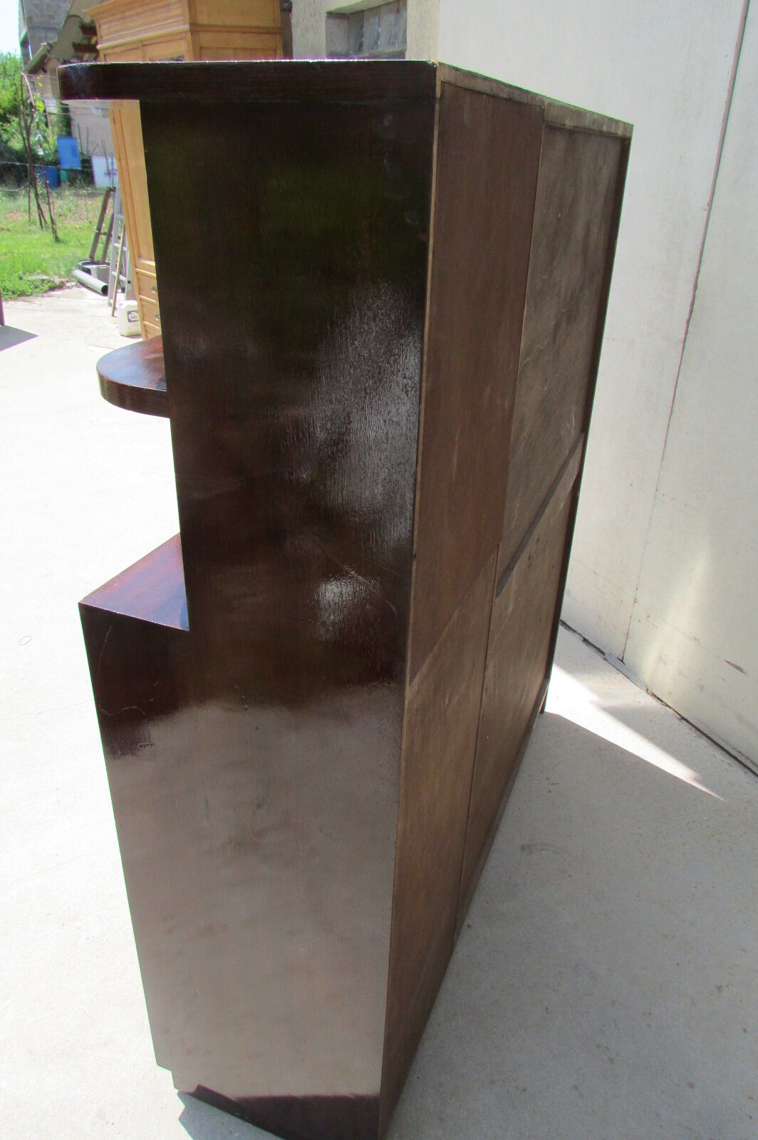 Art Deco wardrobe in rosewood, Leveilleyfrères