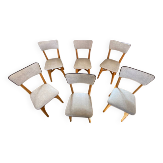 6 50s chairs