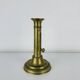 Golden brass candlestick, vintage