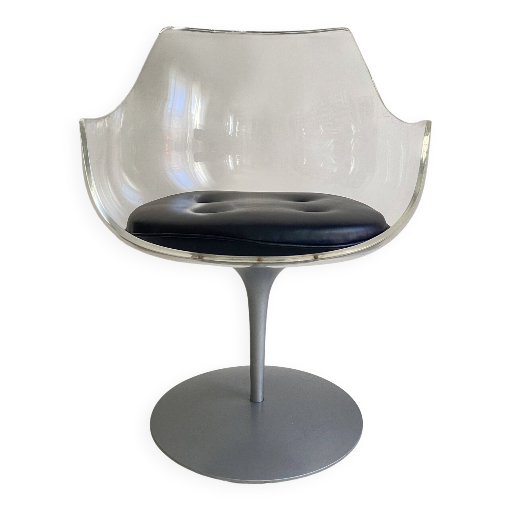 "Champagne" armchair by Estelle and Irvin Laverne