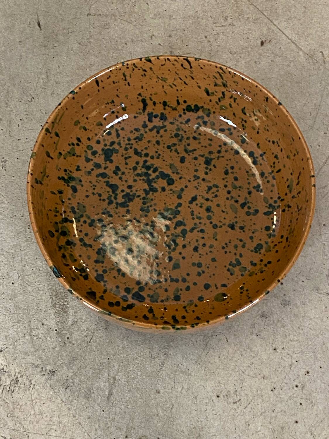 Terracotta salad bowl