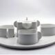 Angelo Mangiarotti for F.lli Brambilla Tea or Coffee Set, 1970s