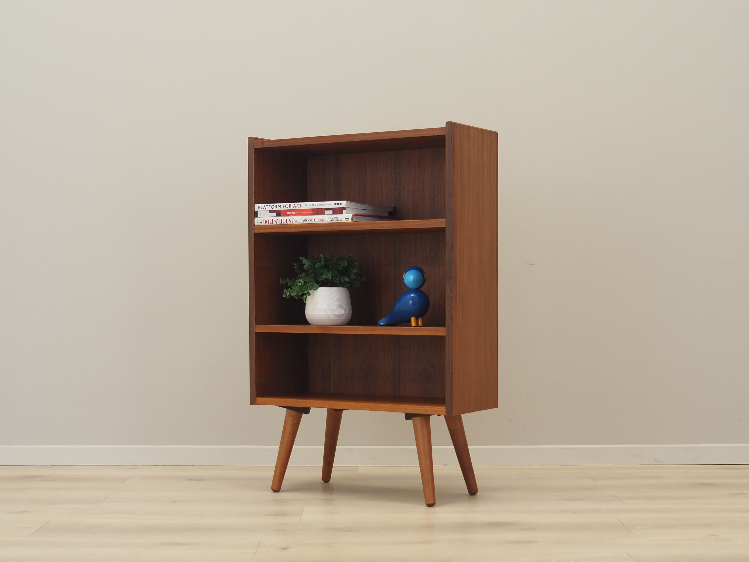 Teak bookcase, Danish design, 1970s, production: Denmark