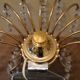 Pair of vintage tassel wall light