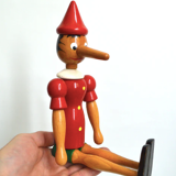 Italian wooden Pinocchio