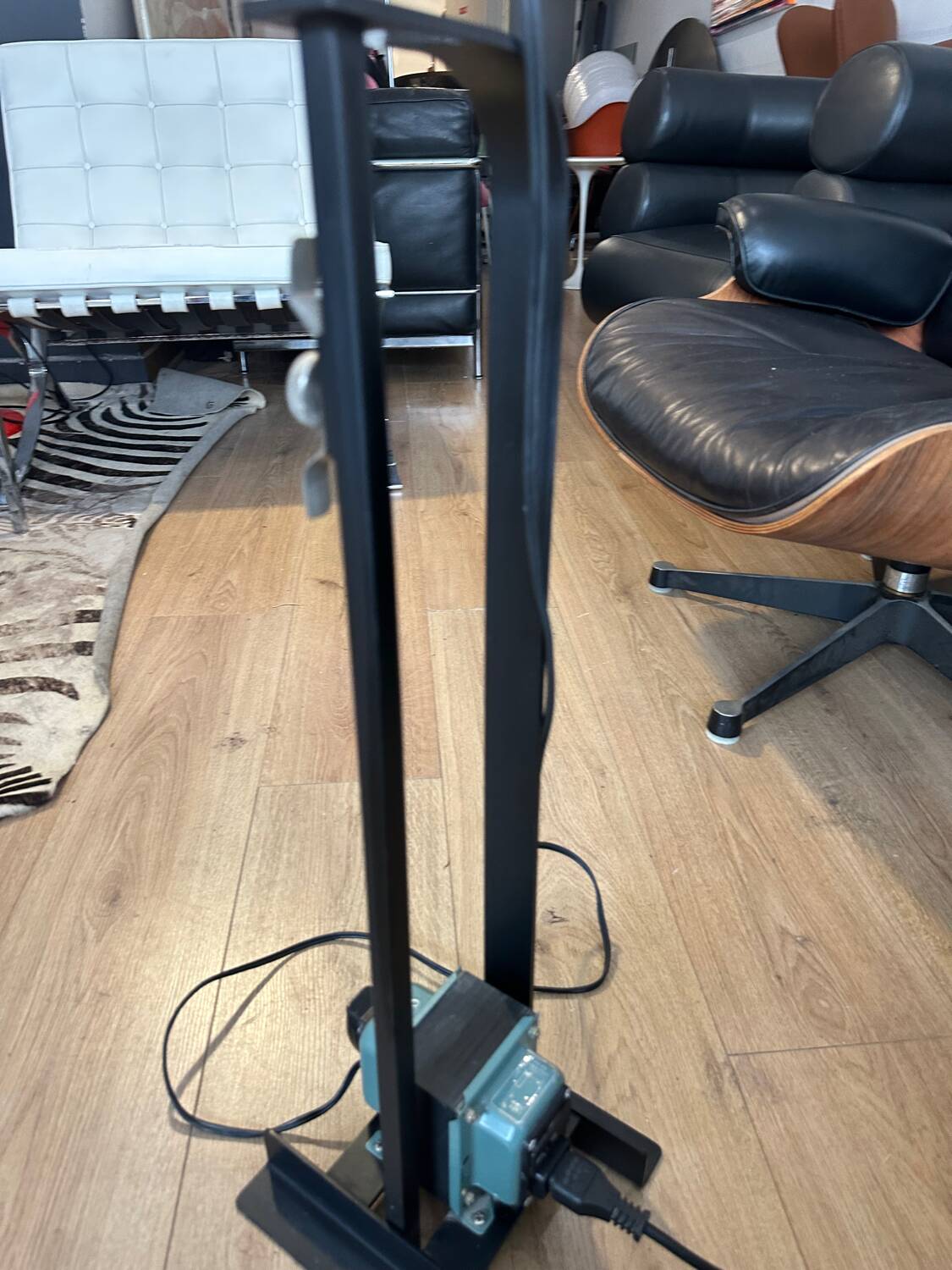 Toio Achille Castiglioni floor lamp circa 1962