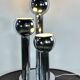 Vintage Space Age chrome table lamp 1970s