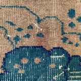 Vintage turkish rug 225x145 cm carpet