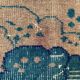 Vintage turkish rug 225x145 cm carpet