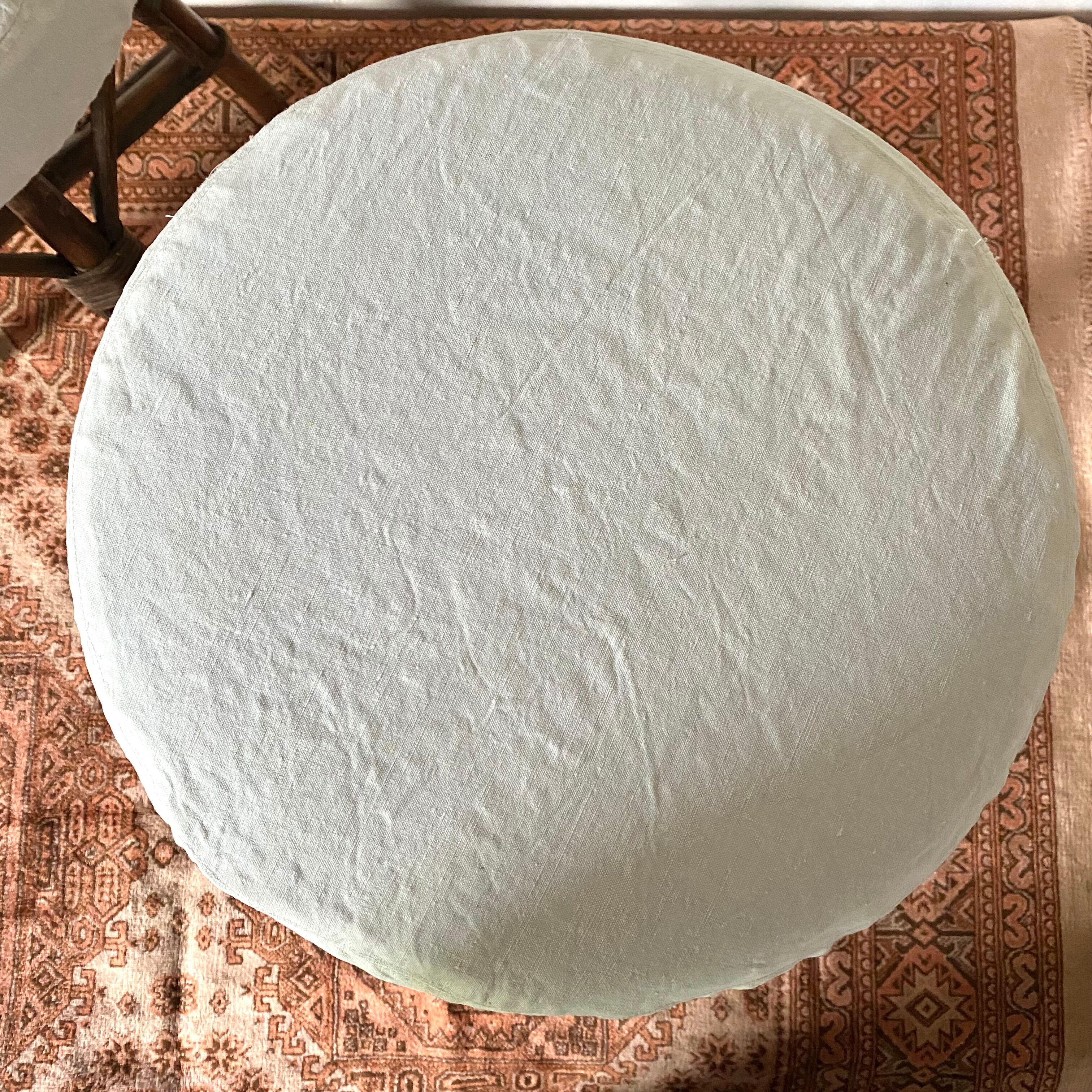 Vintage rattan stools