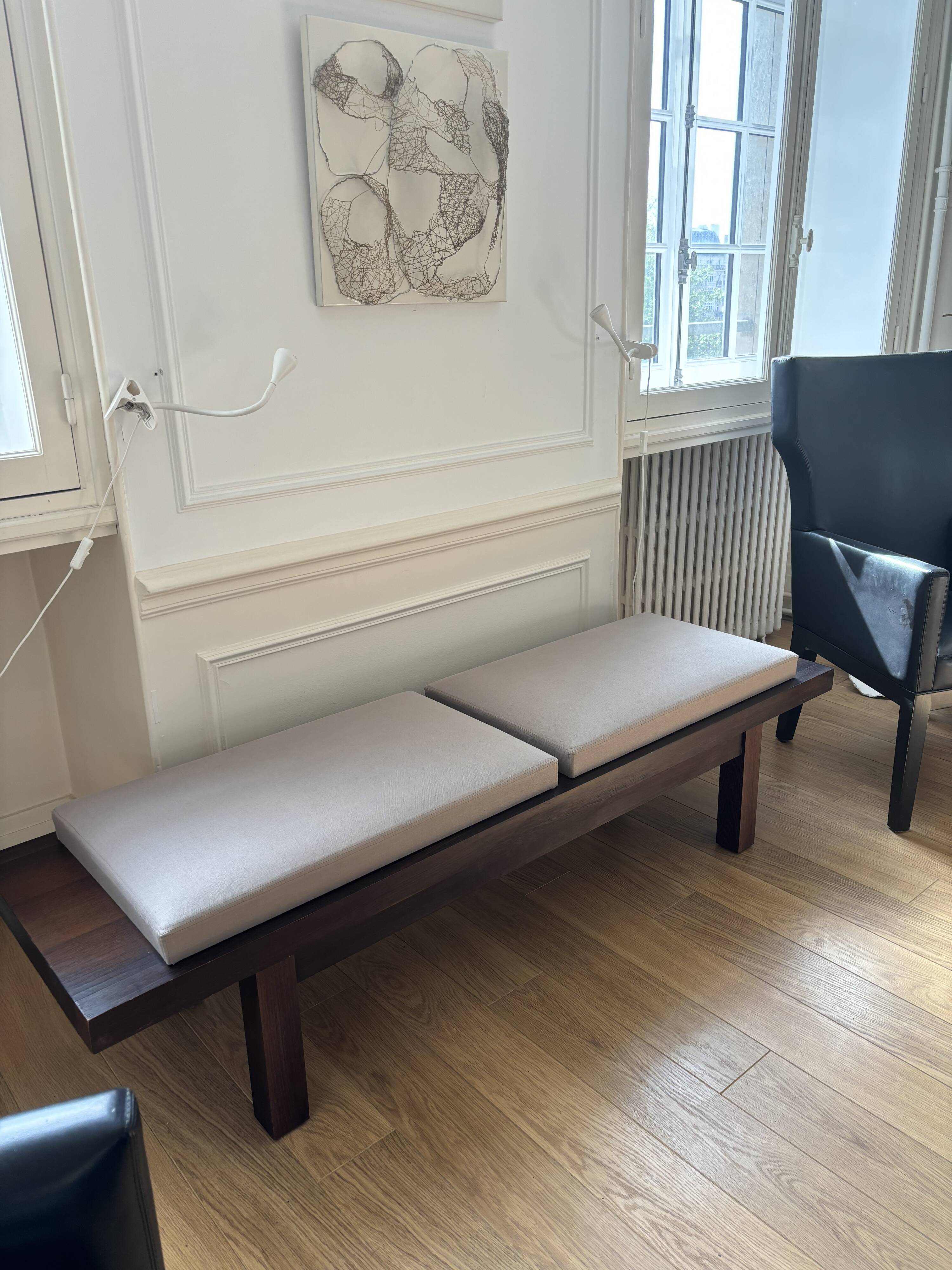 Rare Cordouan Christian Liaigre bench