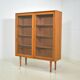 Showcase by Poul Hundevad 1960s skandinavian Teak Danish Highboard