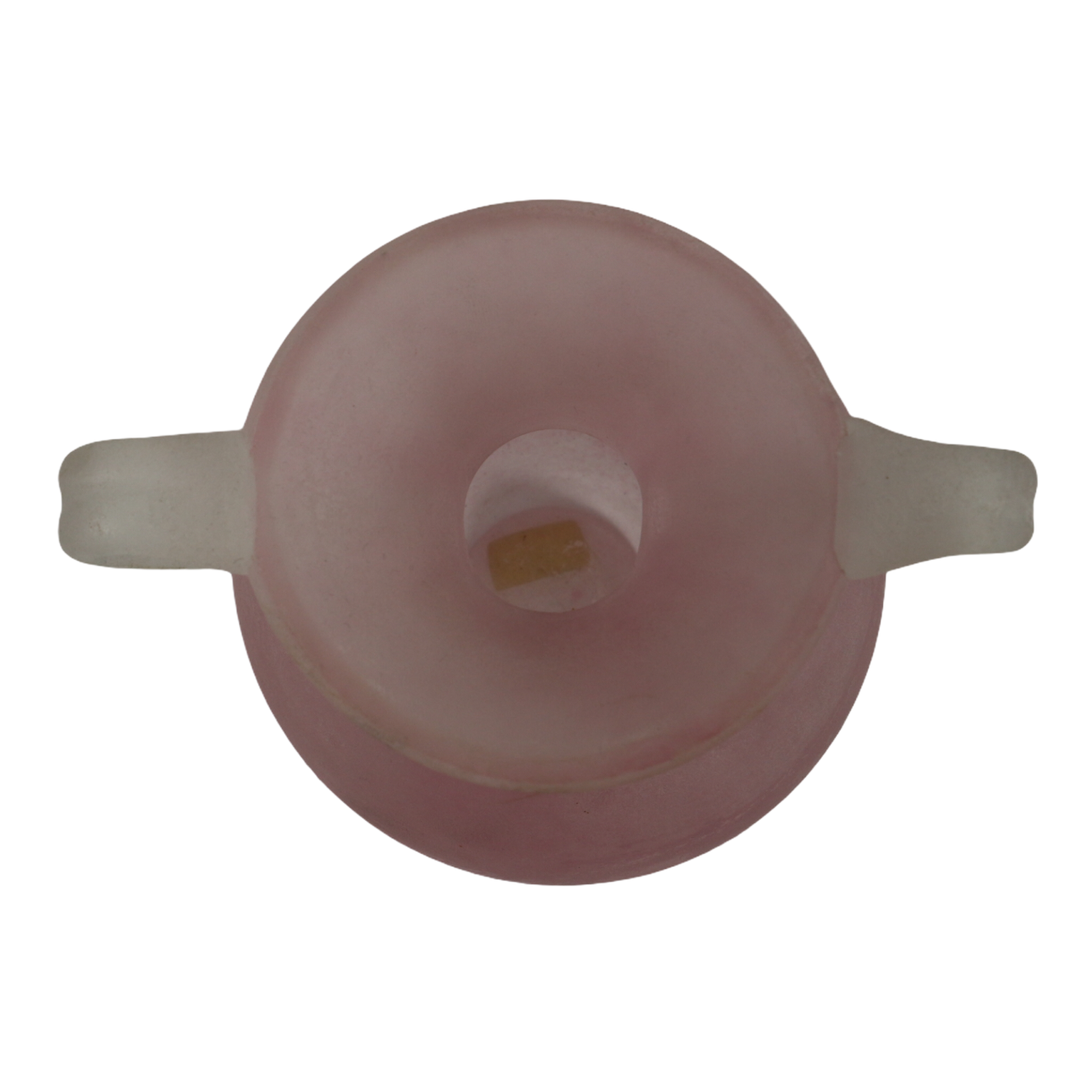 Vase/amphora satin pink and white, Murano Nason