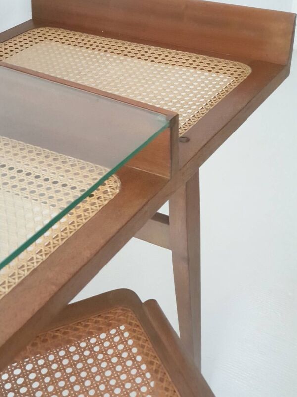 Bureau et chaise Michel Ducaroy pour SNA Roset 1950 -1960
