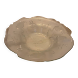 Moulded glass coupe herons