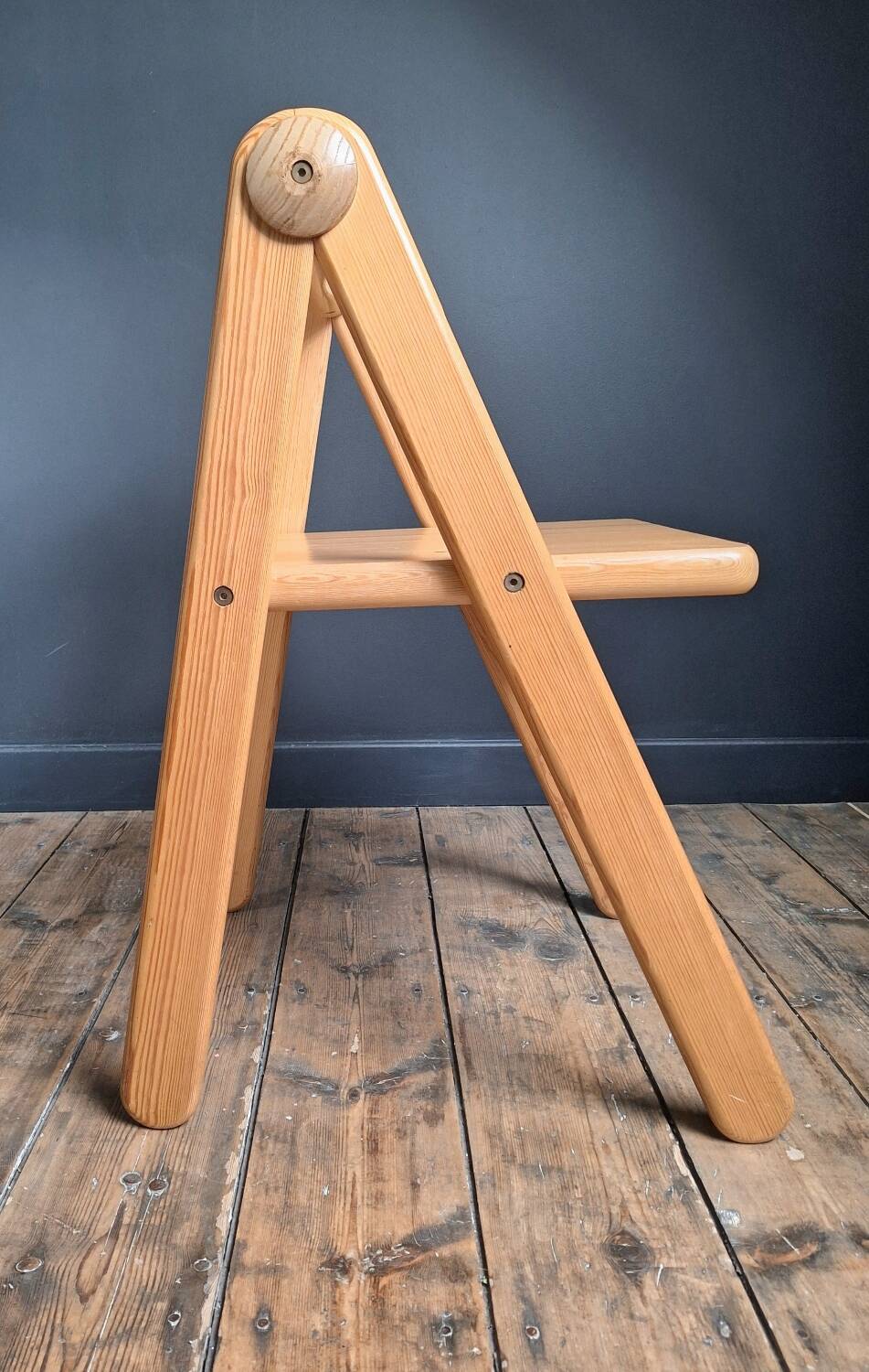 Pair of Pierre Grosjean chairs, vintage seating furniture