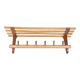 Wall-mounted coat rack