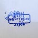 Plat en faïence de Creil et Montereau modèle Japon