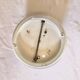 Applique en opaline blanche vintage