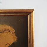Tableau « Le Portrait de la jeune fille », design scandinave, XIXe siècle