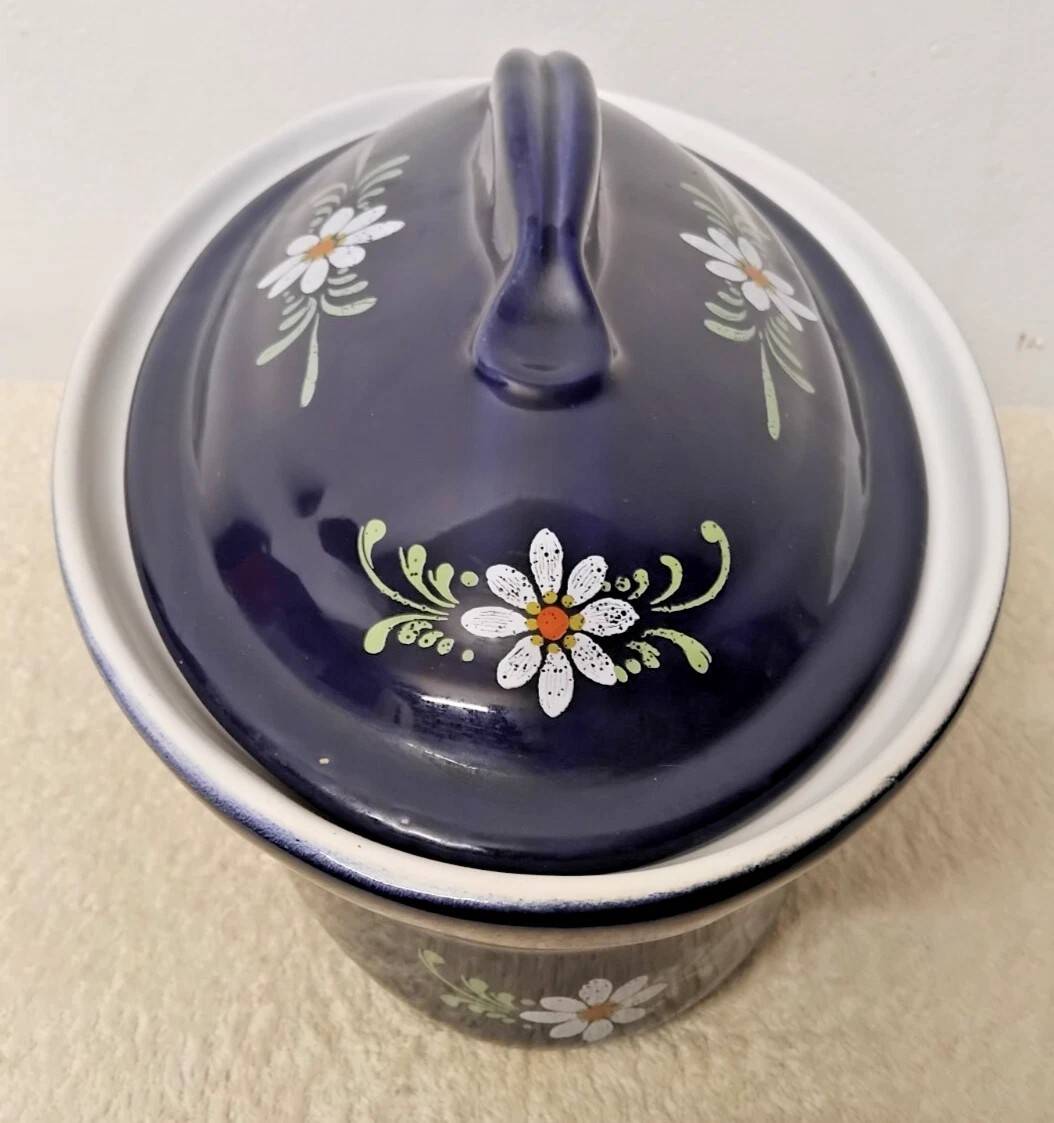 Large Oval Cocotte A Baeckeoffe in Ceramic France Vintage