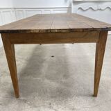 1900 oak table 216cm long