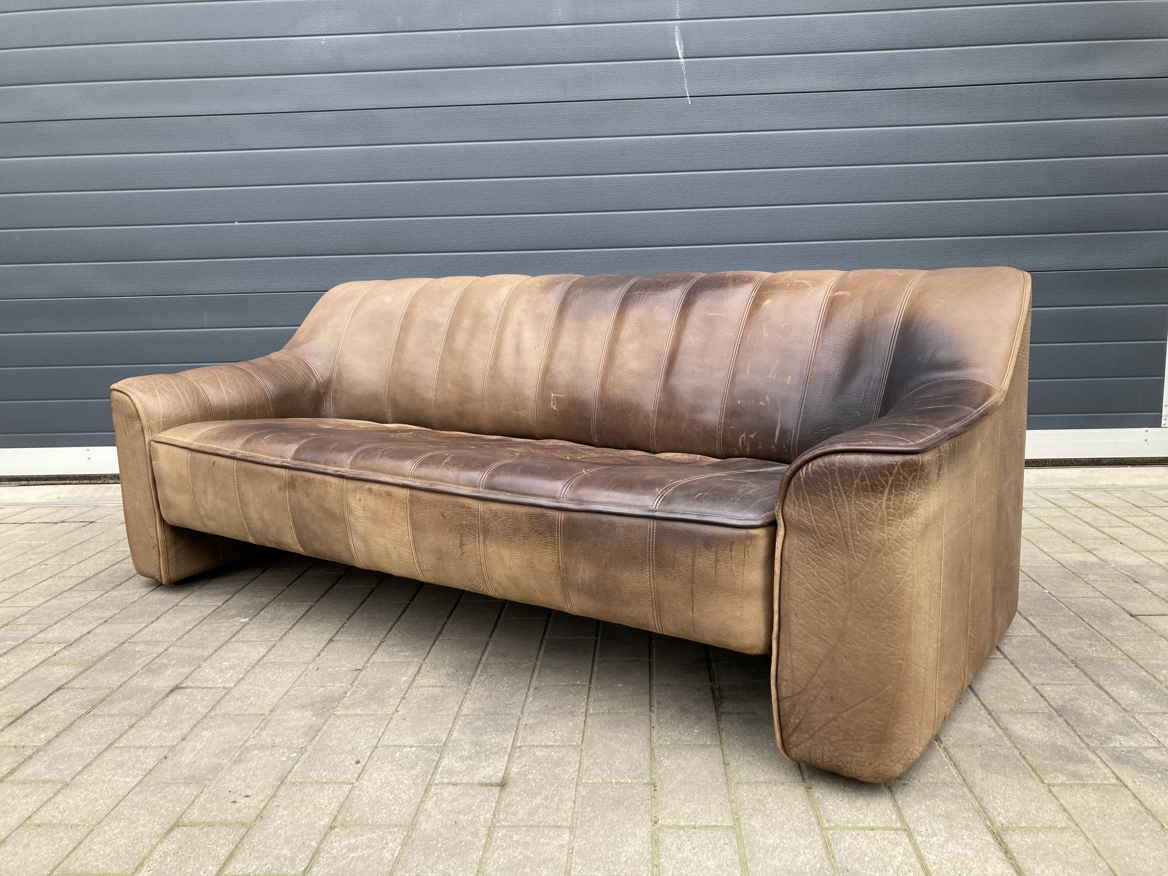 De Sede Ds44 3-seater Buffalo leather NECK 5mm