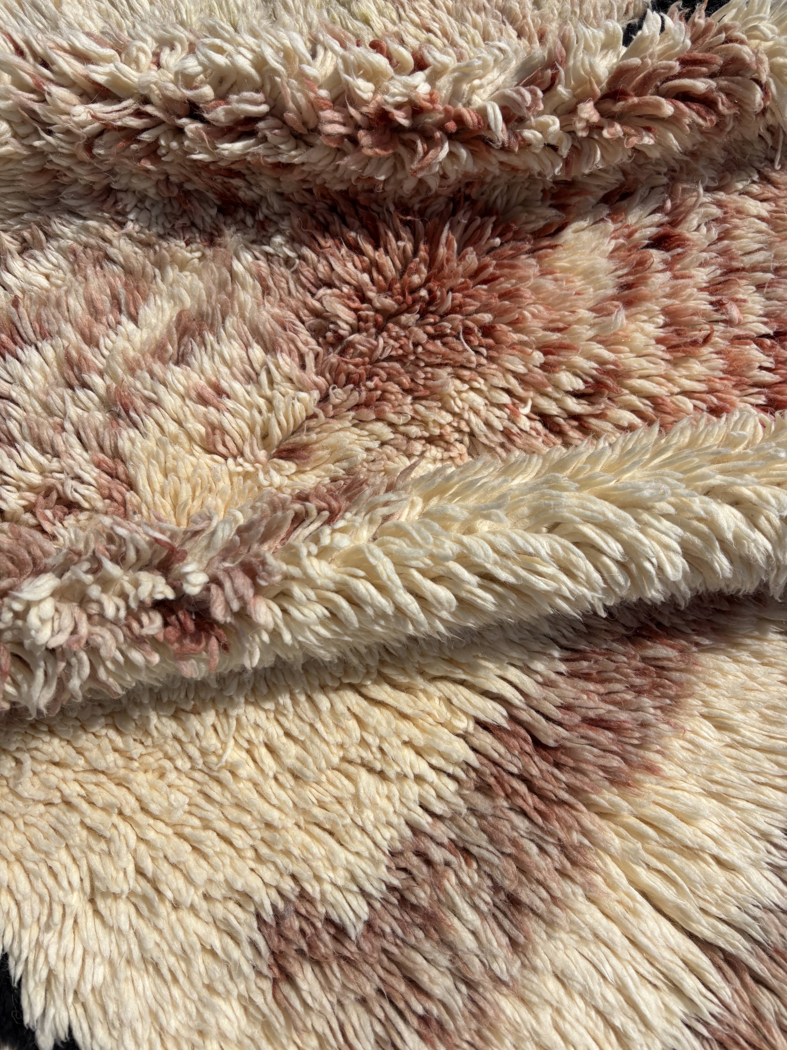 Moroccan Berber rug Mrirt in wool 130x180 cm
