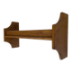 Étagère murale en bois vintage en chêne