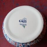 Petit pot en faïence de Gien, modèle Cachemire
