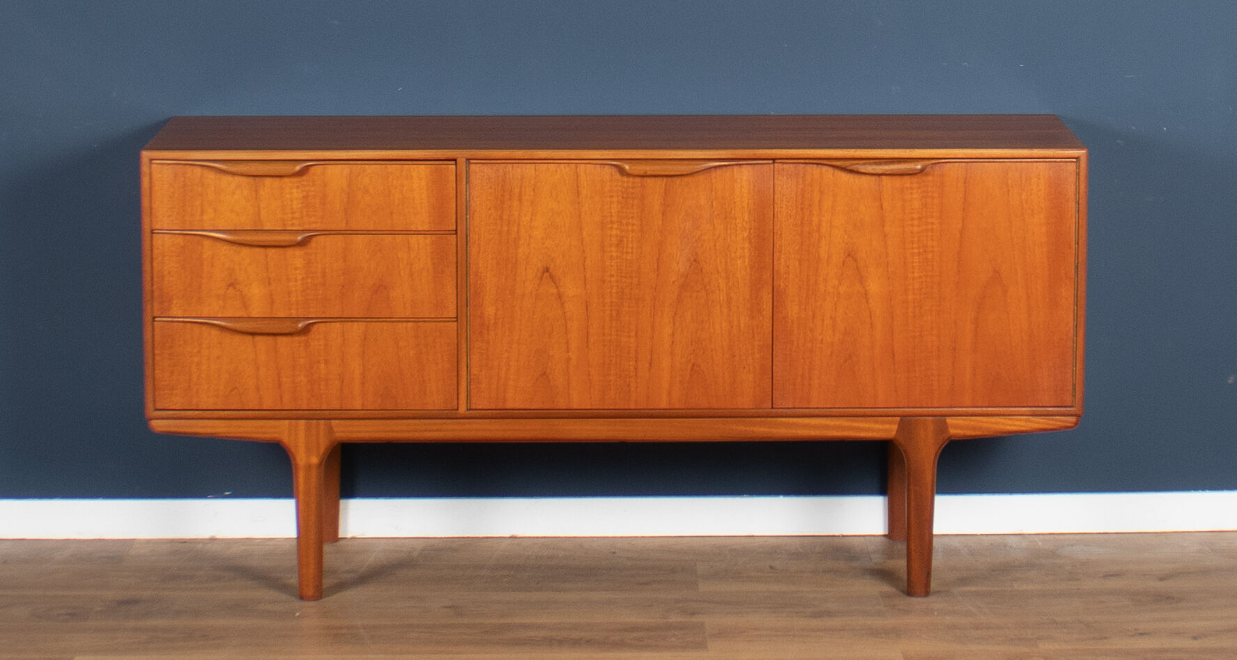 Retro teak 1960s short mcintosh of kirkcaldy dunvegan sideboard tom robertson