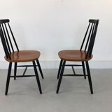 Set of 2 chairs, 1970s