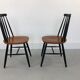 Set of 2 chairs, 1970s