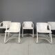 Vintage dining chairs by Metaform, set of 5 - 1970s