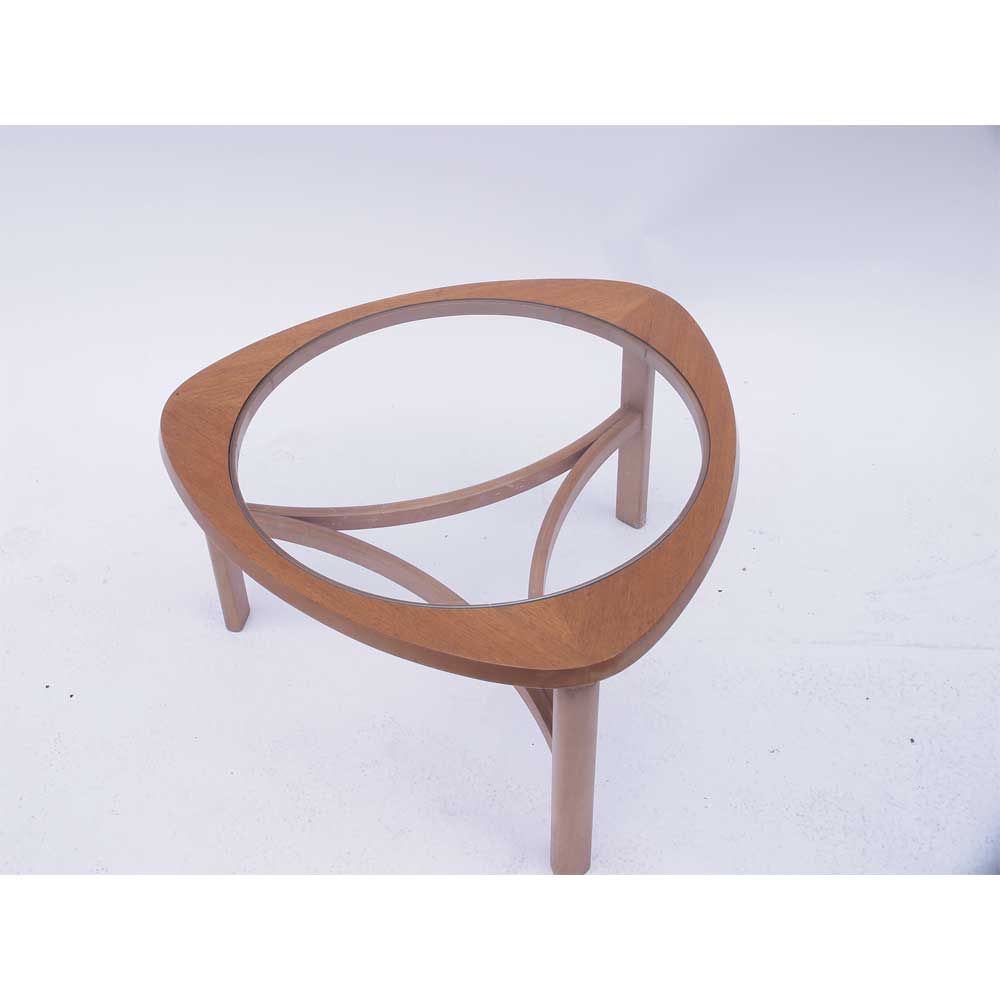 Table basse Nathan Tricester vintage teck mie