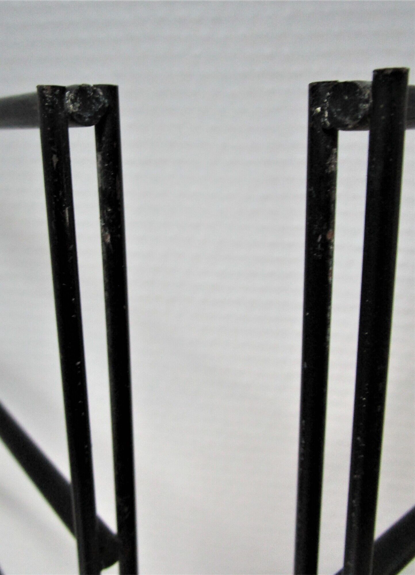 Étagère string bois métal vintage années 60 l 80 cm