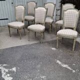 Lot de chaises anciennes style Louis XVI