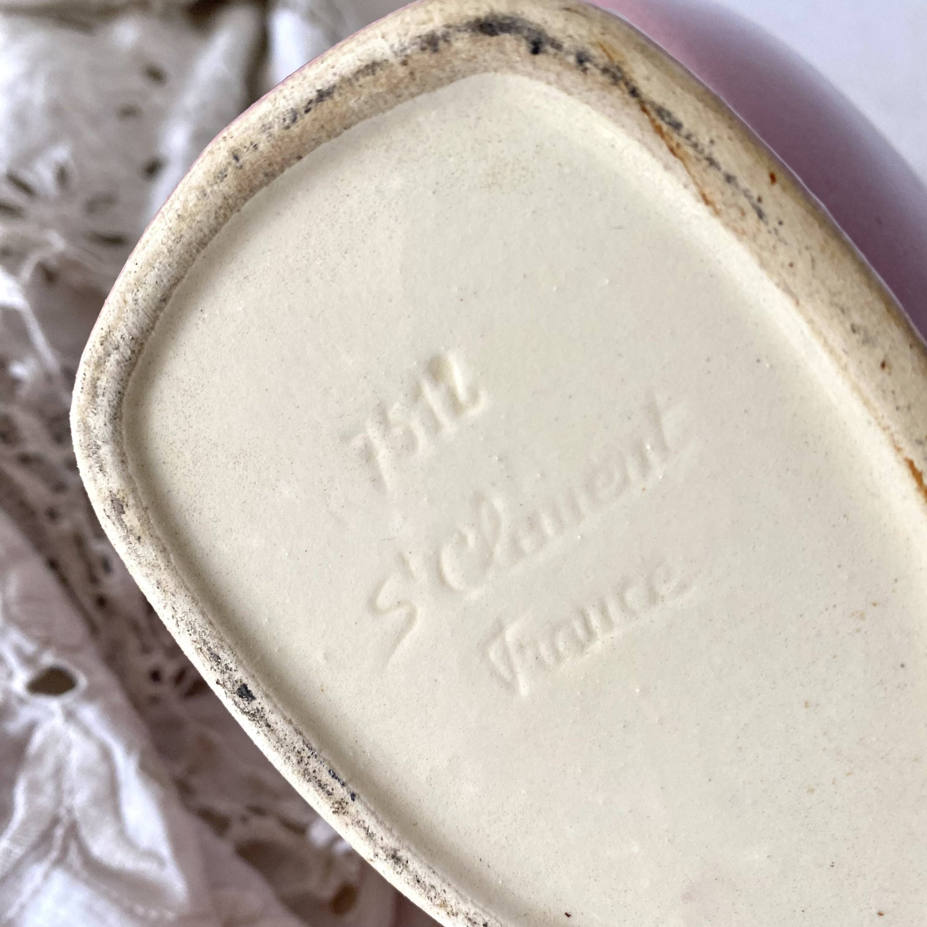 Zoomorphic pitcher, Saint Clément earthenware owl