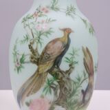 Norleans - Made in Italy - Opaline Glass Hand Painted Vases