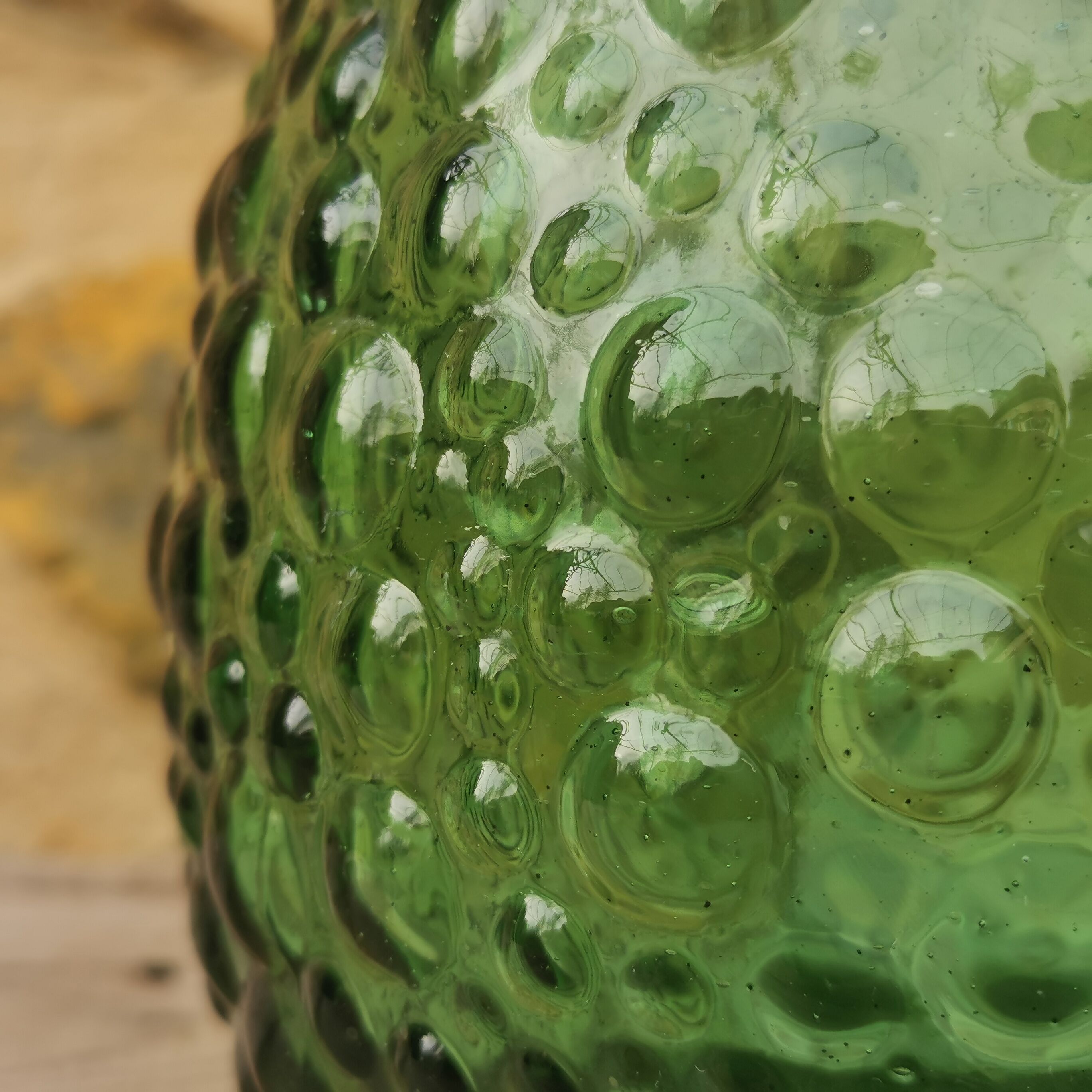 Green Italian bottle
