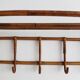 1960s Czechoslovak Rattan Wall Coat & Hat Rack, ÚLUV