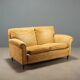 Two-seater velvet sofa from the 1950s to be restored.